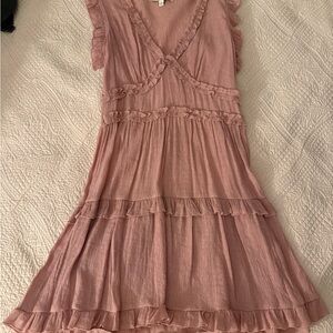 Pinch Blush Pink Ruffled Dress
